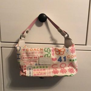 Small Coach Makeup Bag